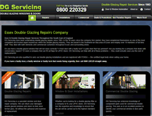 Tablet Screenshot of dgservicing.co.uk